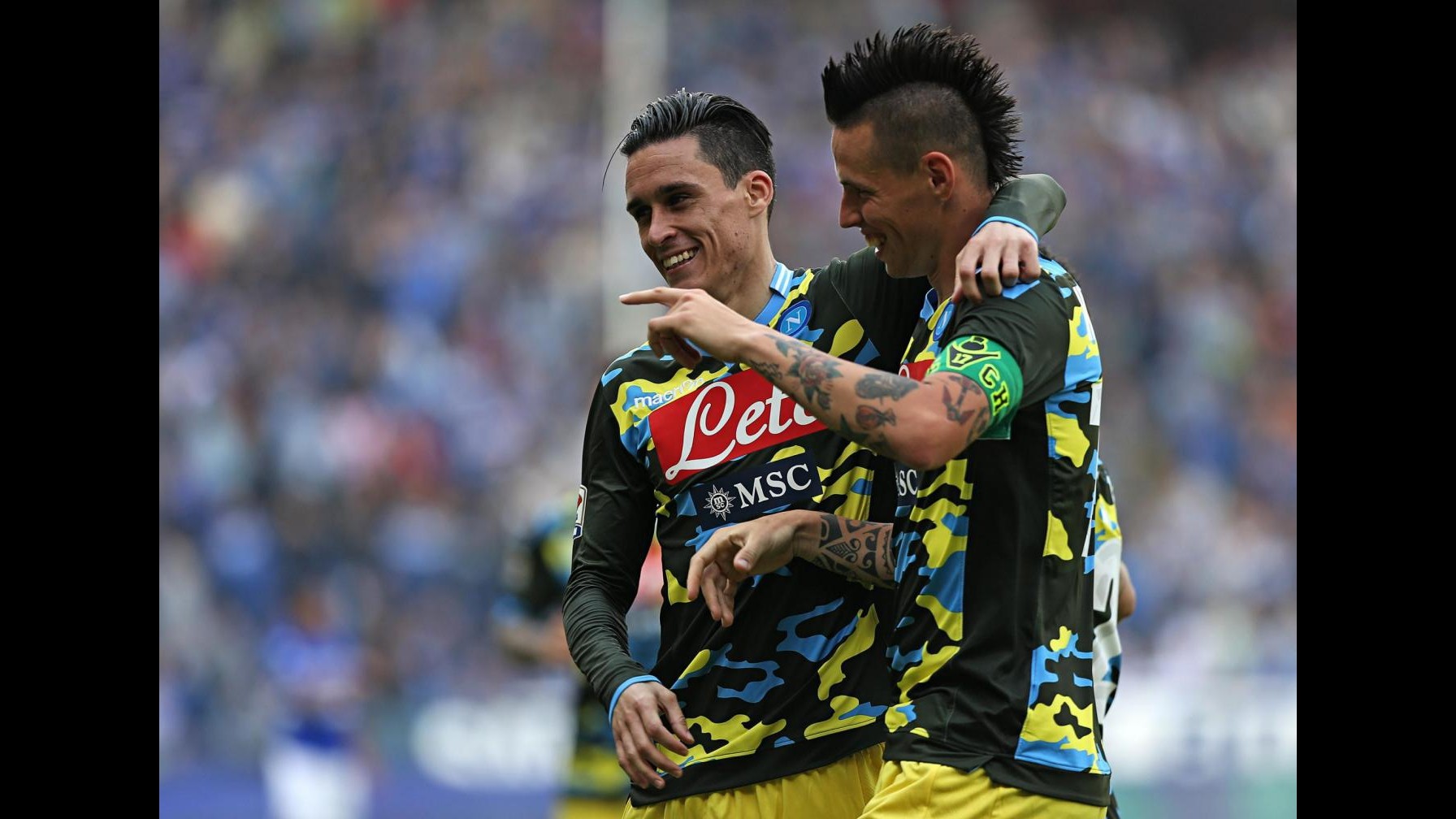 Napoli bene all’esordio: Feralpi Salò battuto 2-0, a segno Hamsik e Dumitru