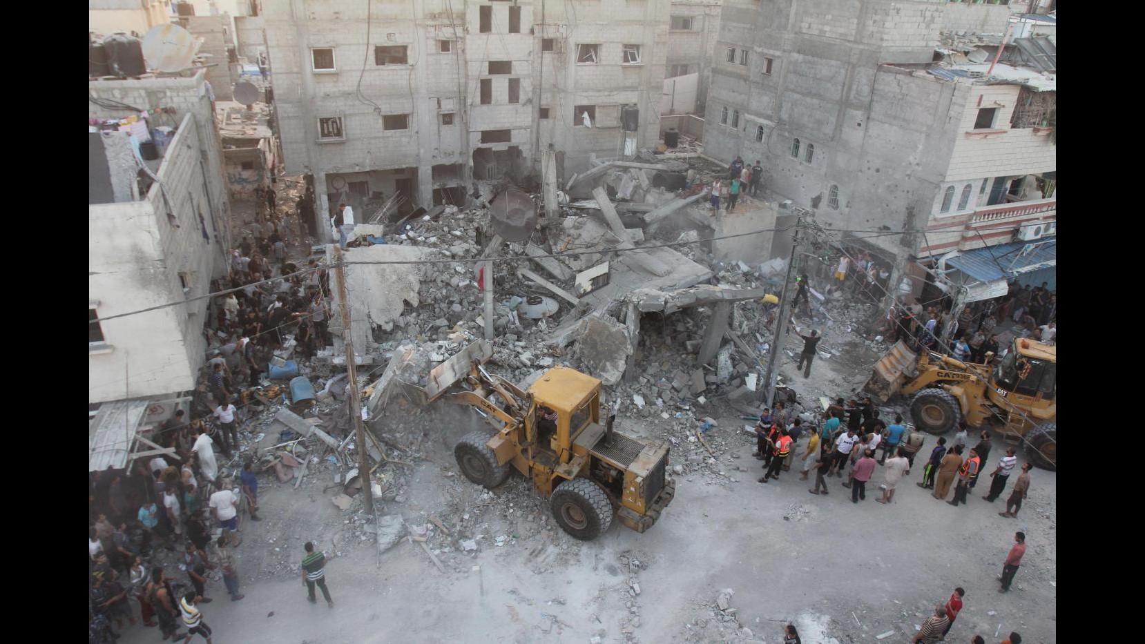 Medioriente, sale a 436 morti bilancio nella Striscia di Gaza