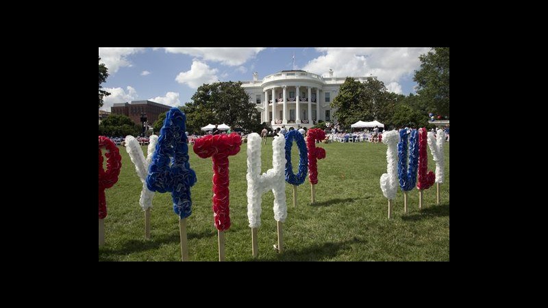 Usa, famiglia Obama festeggia Indipendenza e compleanno di Malia