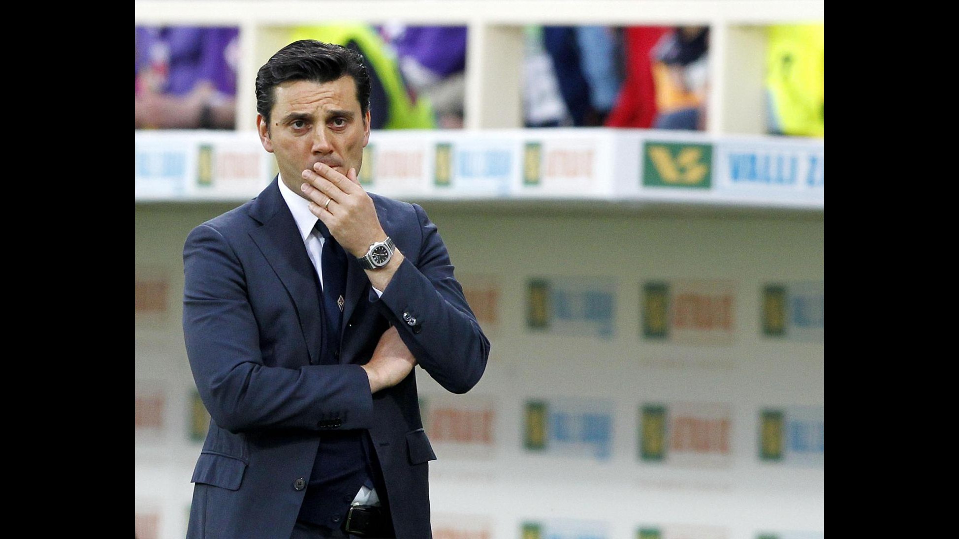 Montella: Fiorentina in crescita, vedo squadra più motivata. Sorpreso da addio Conte