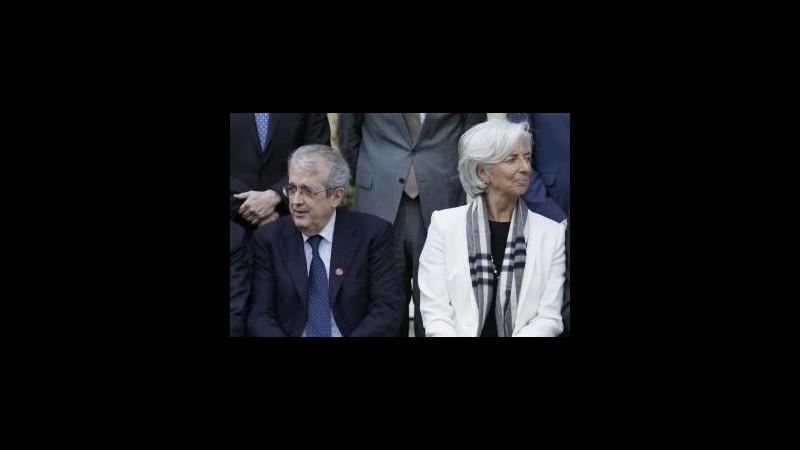 Saccomanni: Fmi riconosce passi avanti, terremo conto di indicazioni