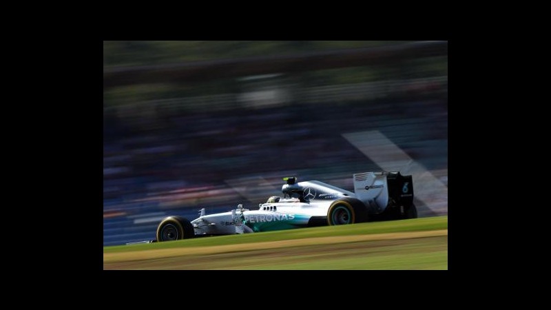 F1, Gp Germania: Rosberg in pole davanti a Bottas, 7° Alonso