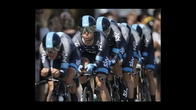 Tour de France, Orica vince cronosquadre. Gerrans nuova maglia gialla