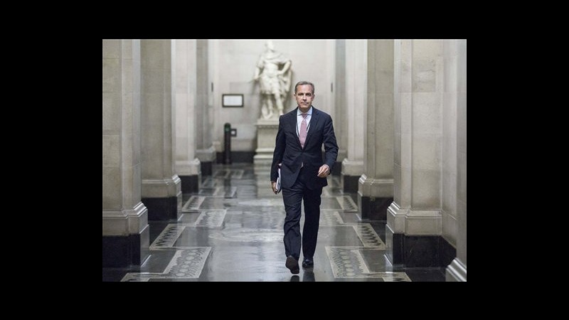 Regno Unito, canadese Carney si insedia a capo della Bank of England