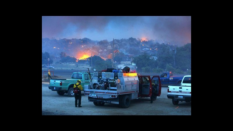 Usa, incendio in Arizona: morti 19 vigili del fuoco