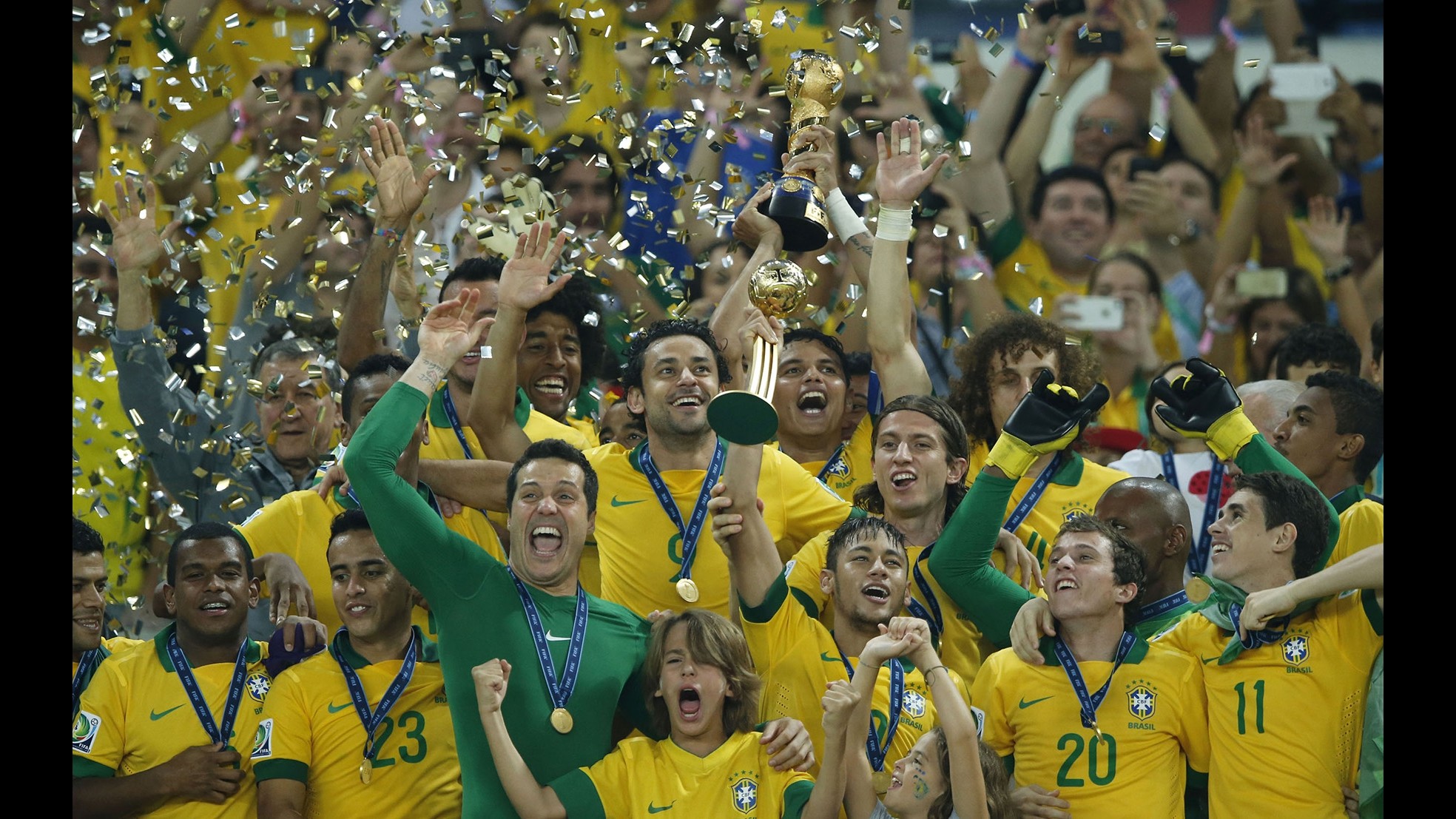 Confederations Cup, Brasile show: Neymar e Fred travolgono la Spagna al Maracana