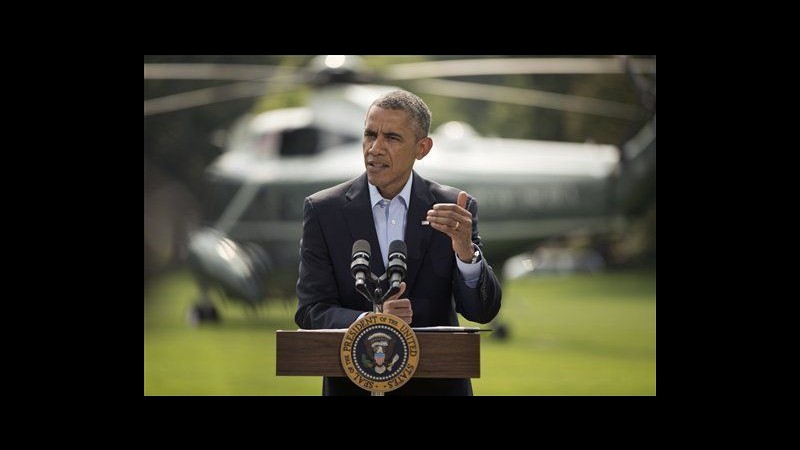 Obama: In Iraq vogliamo scongiurare un genocidio. Se necessario avanti con i raid