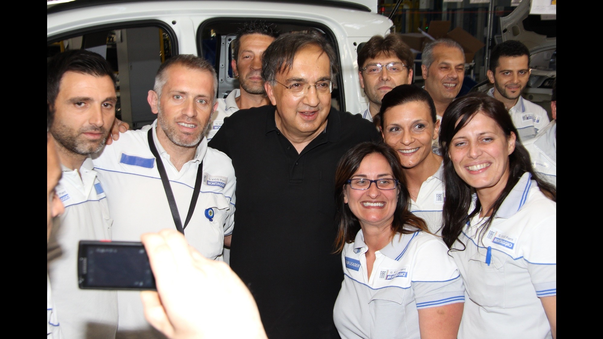 Fiat, Marchionne visita a sopresa stabilimento di Pomigliano