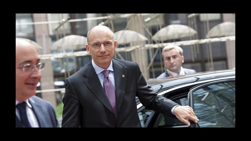 Letta presenta a Bruxelles pacchetto occupazione: ok da Ue