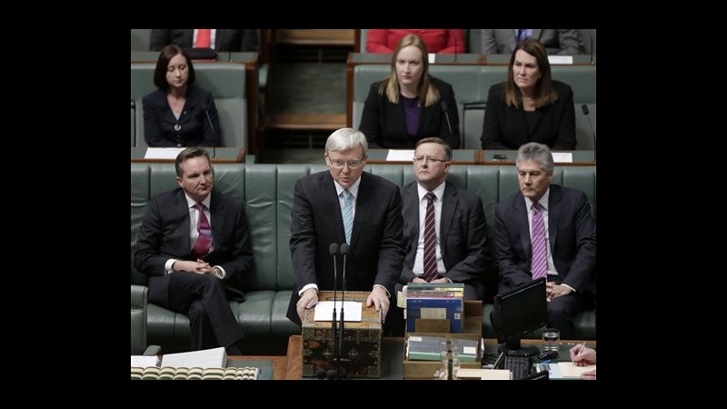 Australia, Rudd giura come premier dopo dimissioni Gillard