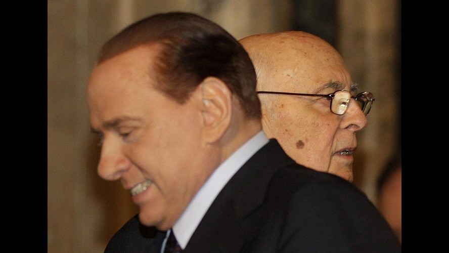 Berlusconi vede Napolitano: Confermo appoggio mio e del Pdl a governo