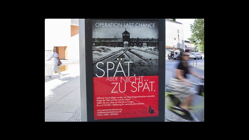 Germania, caccia ad ultimi nazisti: centro Wiesenthal lancia la campagna