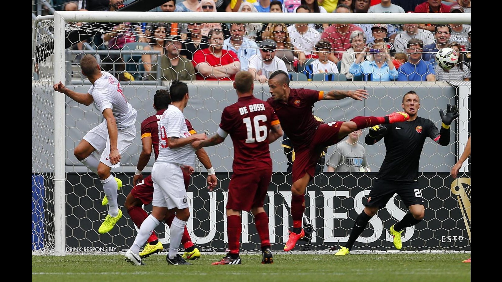 Guinness Cup, l’Inter c’è: 2-0 alla Roma, a segno Vidic e Nagatomo