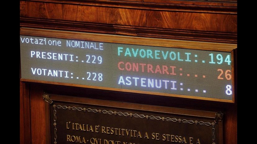 Riforme, via libera dell’Aula: Senato avrà 100 componenti