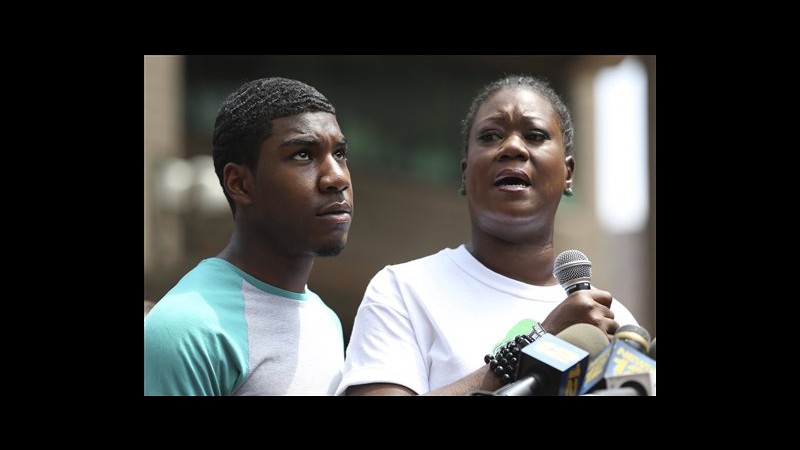 Usa, genitori di Trayvon Martin partecipano a proteste
