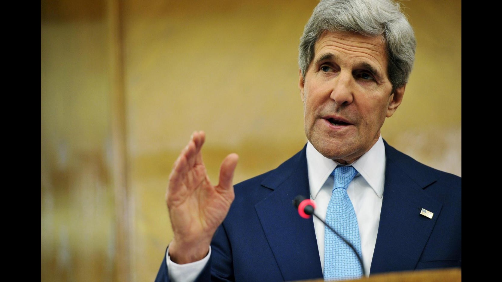 Medioriente, Kerry: A breve incontro tra Israele e palestinesi in Usa