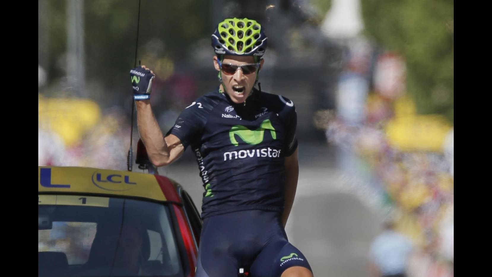 Tour de France, 19/a tappa al portoghese Rui Costa. Froome conserva la maglia gialla