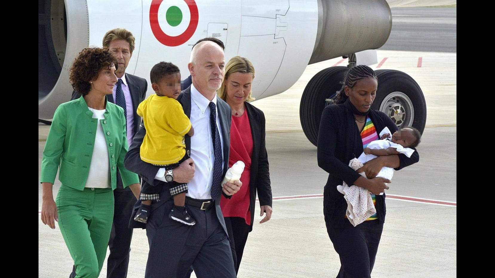 La sudanese Meriam via da Roma: andrà in Usa con la famiglia