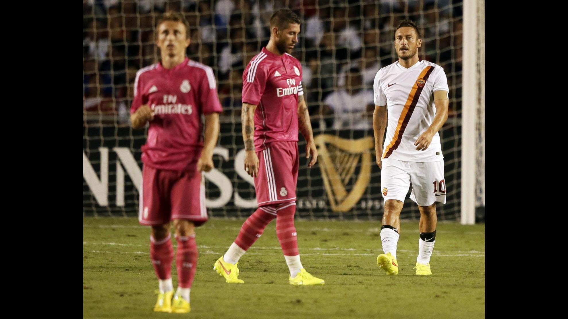 Guinness Cup, Totti: Roma costruita per vincere, puntiamo allo scudetto