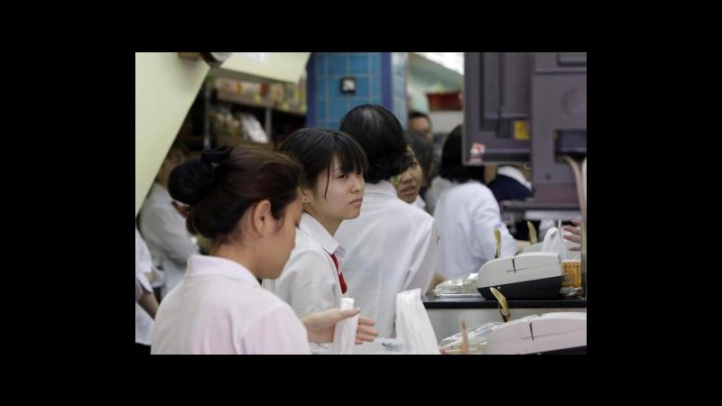 Cina, Pil II trimestre rallenta a +7,5%, produzione sotto attese