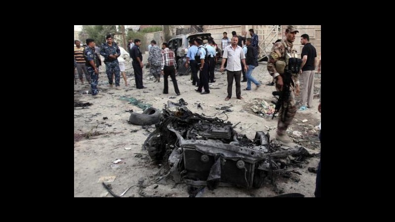 Iraq, ondata attacchi in città sciite: 28 morti, 110 feriti