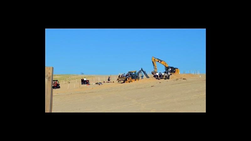 Usa, bimbo sopravvive 3 ore sotto 30 metri sabbia dopo caduta fra dune
