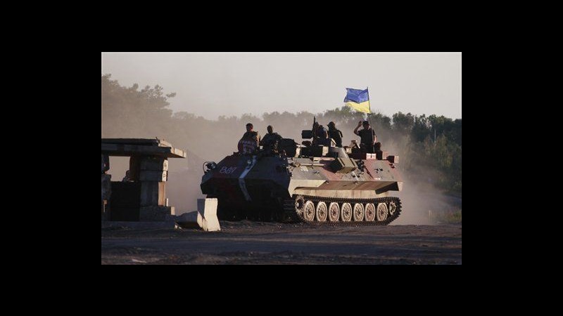 Ucraina, 5 soldati uccisi e 21 feriti nelle ultime 24 ore di scontri