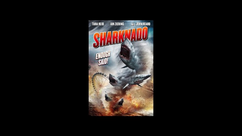 B-movie ‘Sharknado’ su squali volanti programma più ‘social’ di sempre