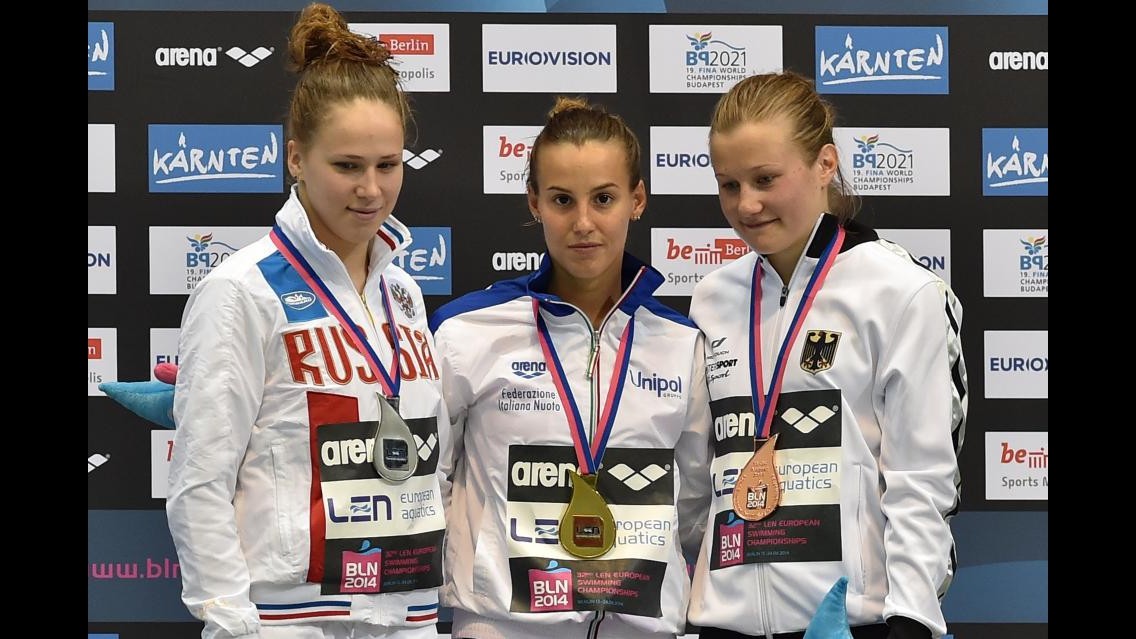 Tuffi, Europei: oro a Cagnotto nel trampolino da 1 metro. Beffata Marconi al 4° posto