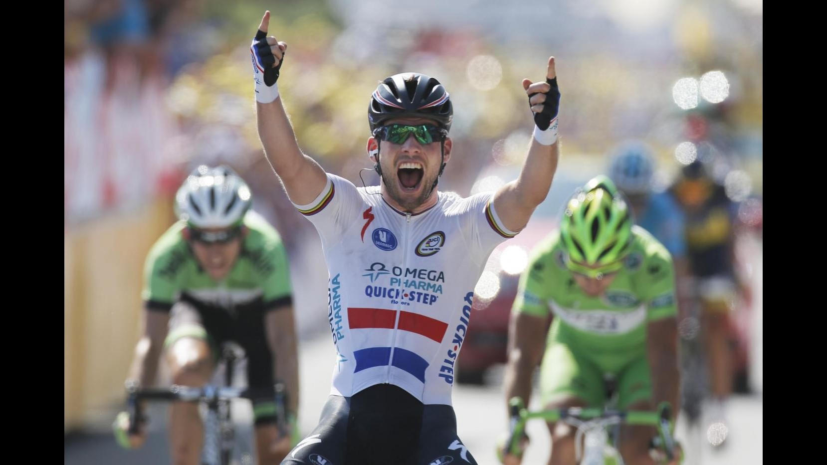 Tour de France, 13/a tappa a Cavendish. Contador attacca Froome e recupera un minuto