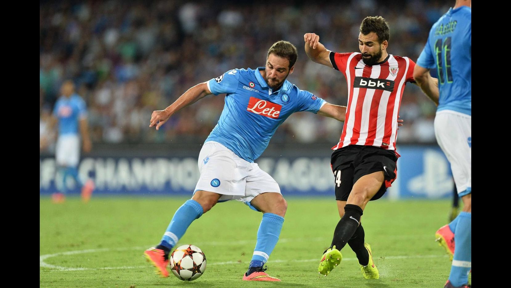 Napoli, la carica di Higuain: Dobbiamo fare Champions, a Bilbao per vincere