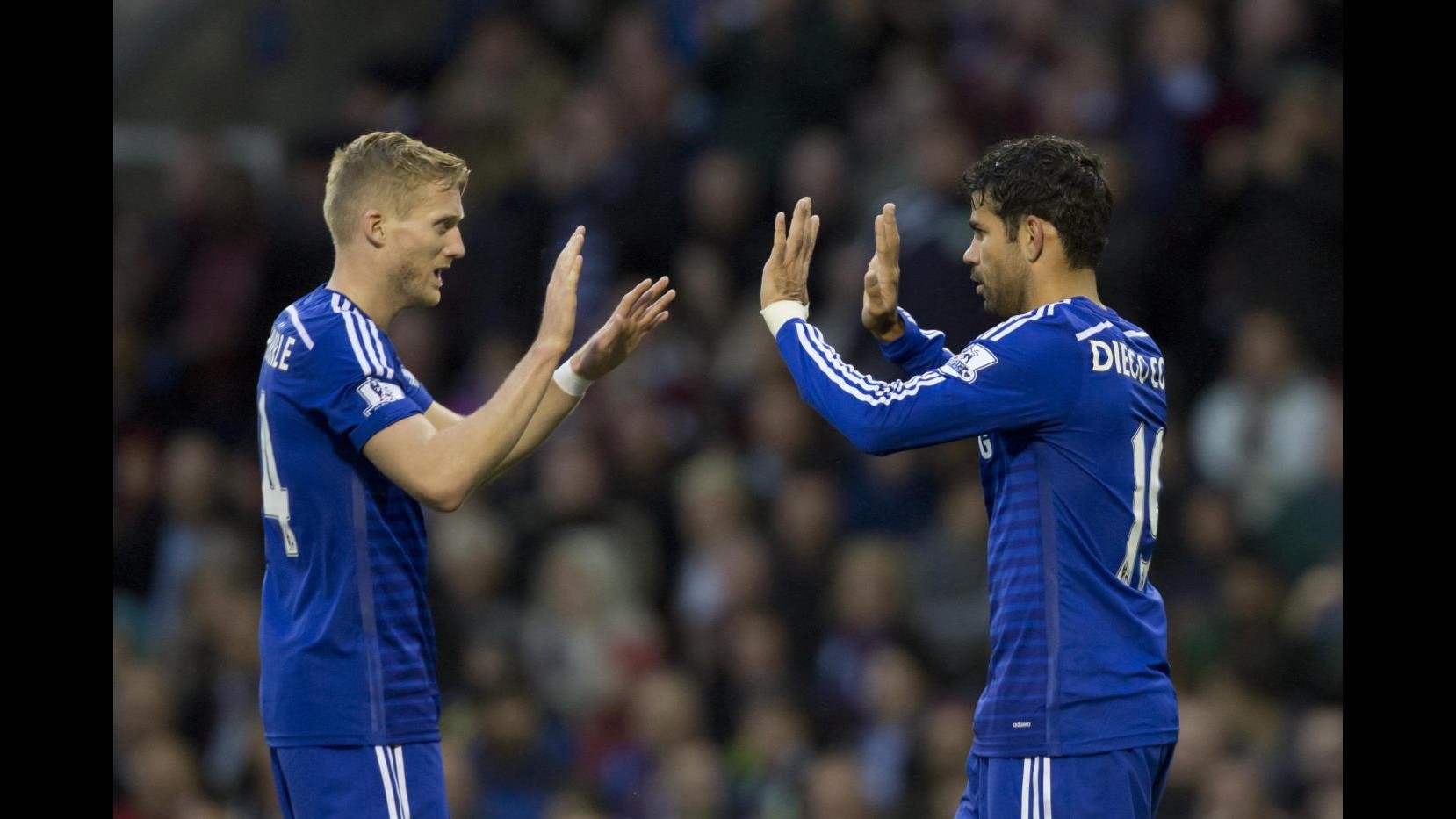 Calcio, Premier League: Burnley-Chelsea 0-3, in gol Diego Costa