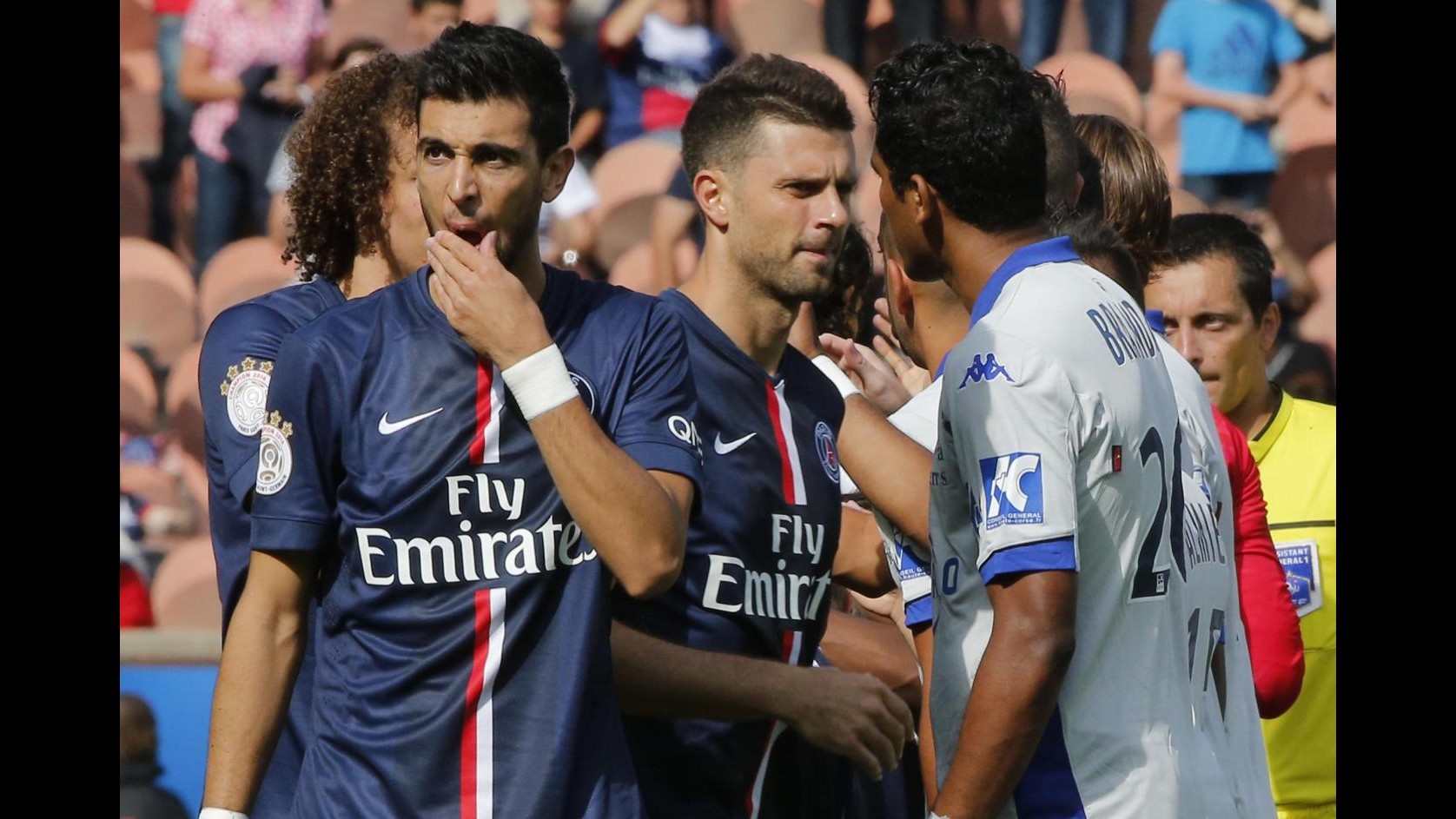 Francia, Bastia non punisce Brandao per la testata e attacca Thiago Motta