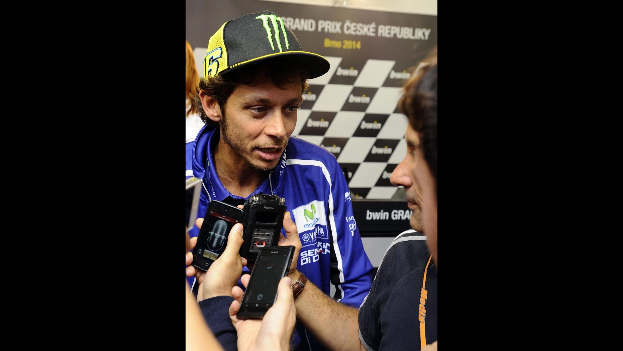 MotoGp, Rossi: Contento per il podio e per aver battuto Marquez