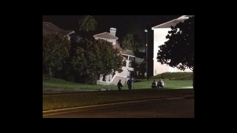 Usa, voragine improvvisa in Florida: collassa casa, nessun ferito