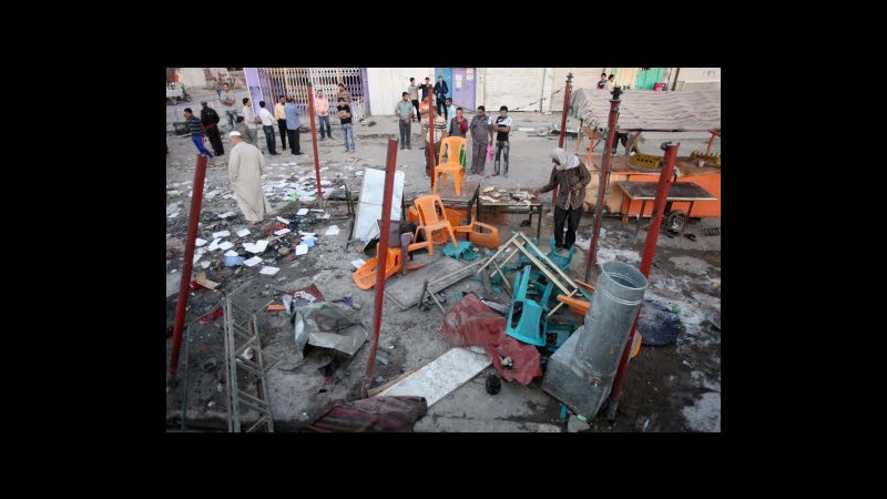 Iraq, ondata di attacchi al termine del Ramadan.  Esplosioni in bar e mercati: 69 morti