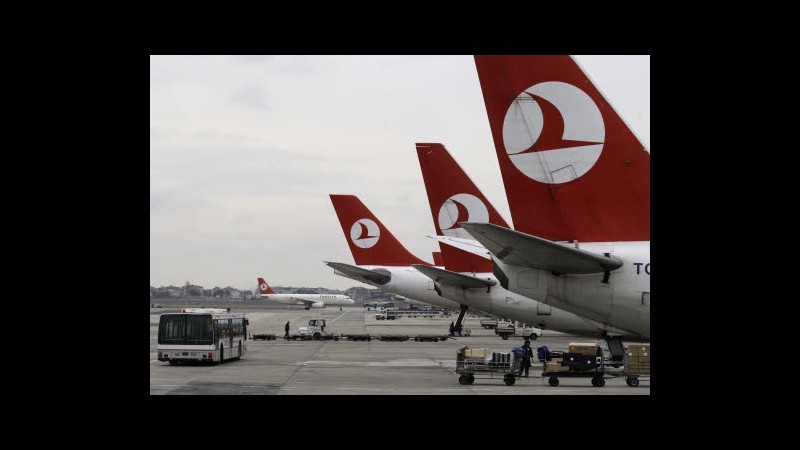 Libano, sequestrati a Beirut due piloti di Turkish Airlines