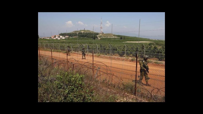 Esplosione lungo confine Israele-Libano: feriti 4 soldati israeliani