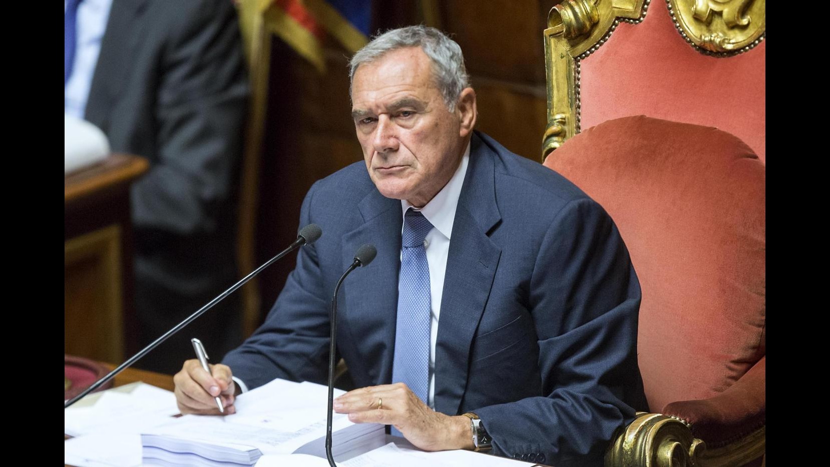 Grasso: Capotosti tra giuristi più insigni, cordoglio del Senato