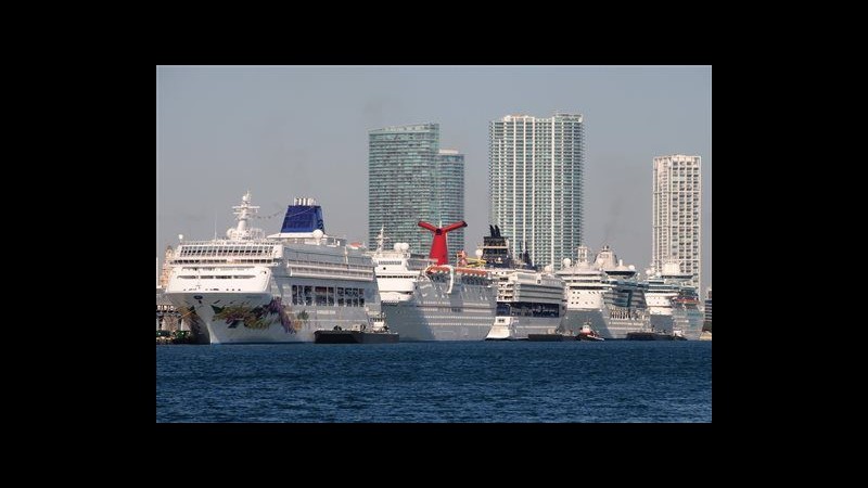 Usa, in 3 anni su navi Carnival 127 reati: anche 5 morti e 38 stupri