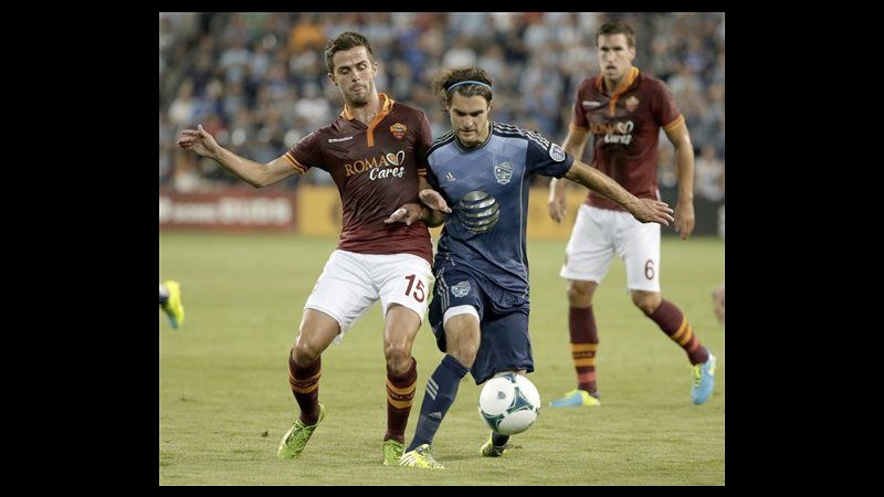 Roma brilla in Usa, 3-1 alle stelle di Major League Soccer