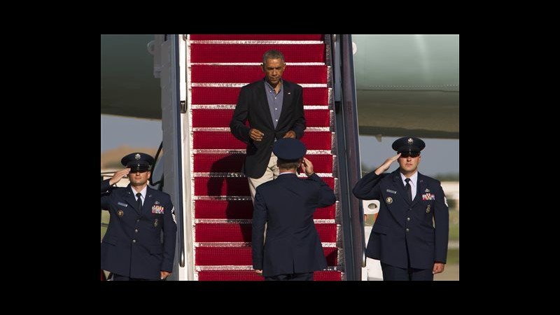 Usa, Obama è partito per visita in Estonia e vertice Nato in Galles