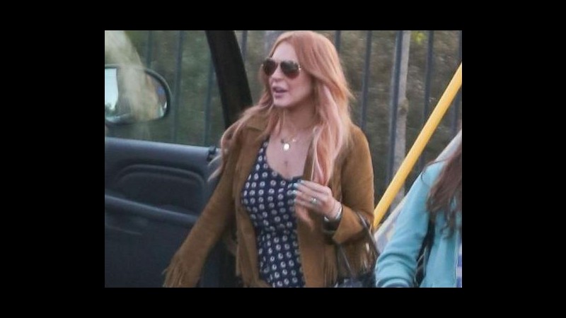 Lindsay Lohan esce dalla riabilitazione dopo i 90 giorni di condanna