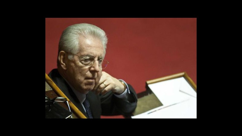 Ue, Monti: Renzi bene in Europa ma sia più stabile e meno emotivo
