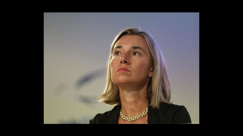 Immigrazione, Mogherini: Rafforzare partenariato con Paesi di transito