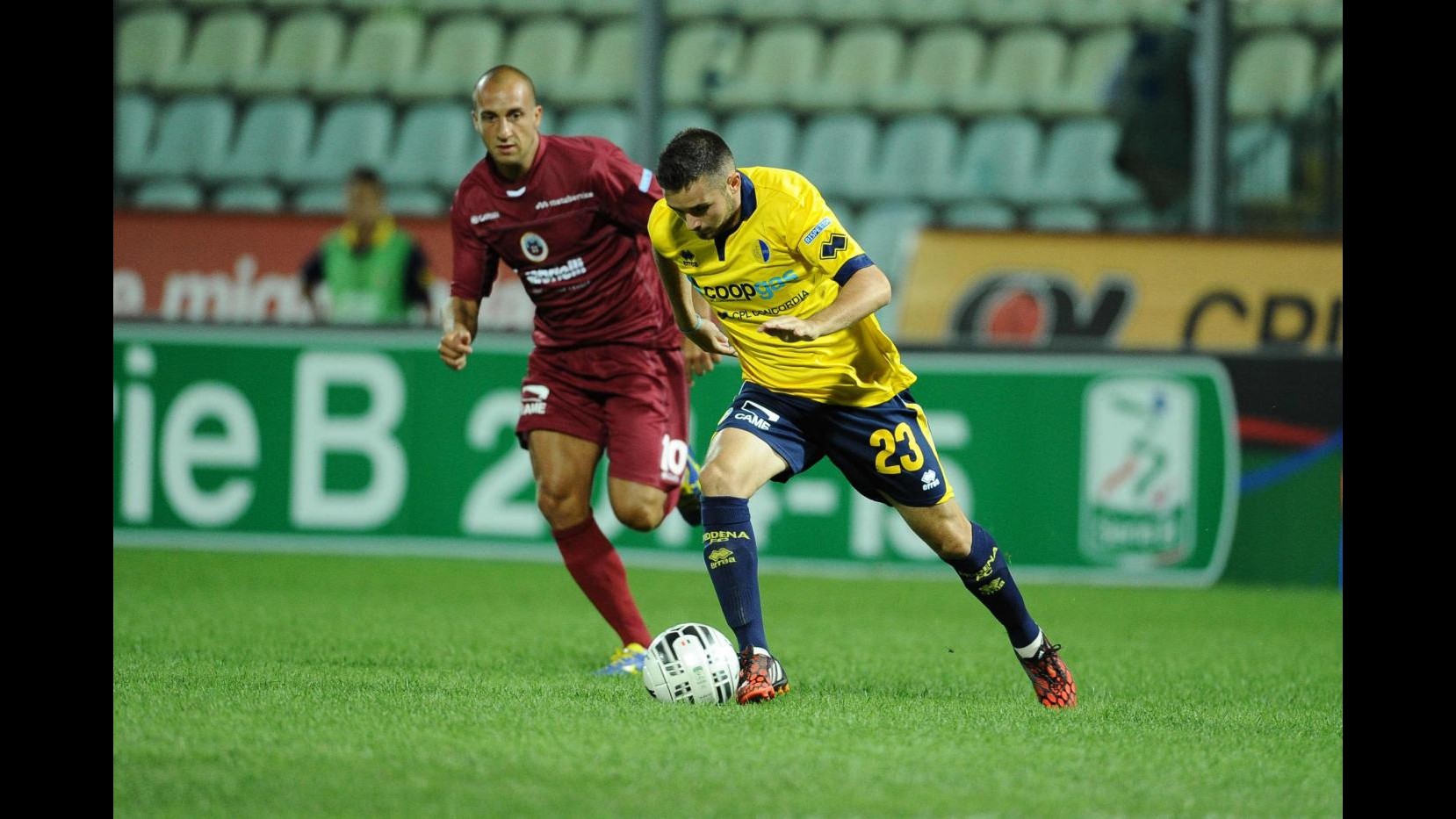 Serie B, Modena-Cittadella 1-1 nel posticipo: Acosty risponde a Sgrigna