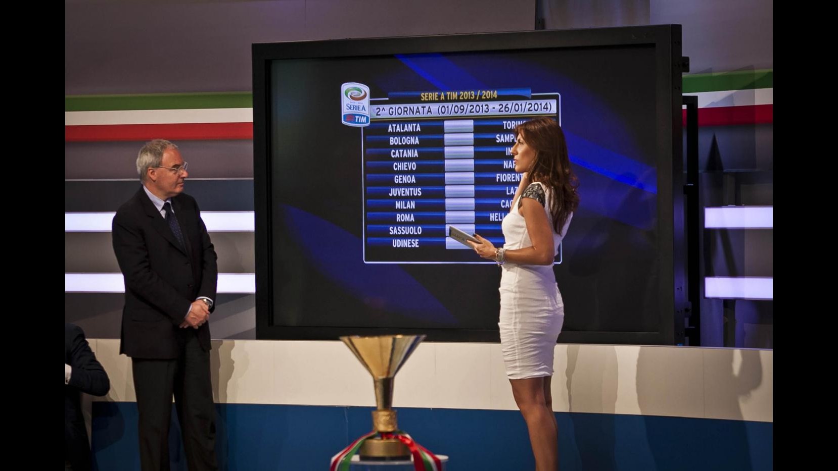 Sorteggiato calendario di Serie A: la Juve esordisce con la Sampdoria. Milan-Inter alla 17/a