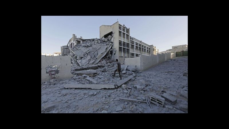Medioriente, in Israele inizio lezioni: a Gaza scuole distrutte