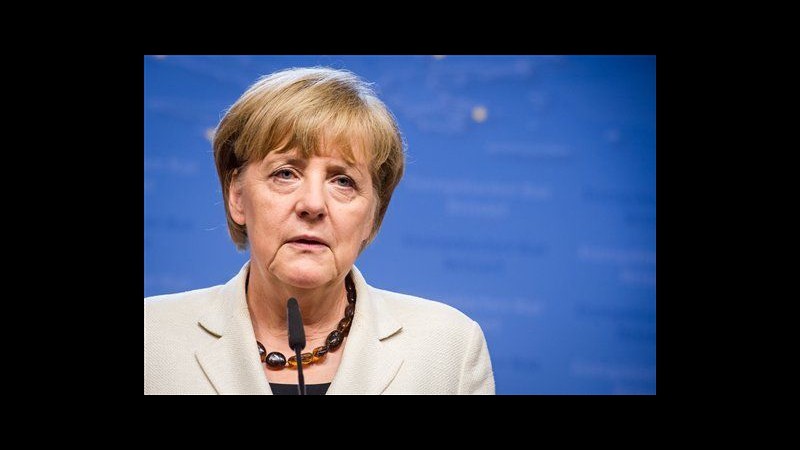 Germania, Merkel: Risultato AfD in Sassonia riflette il voto di protesta