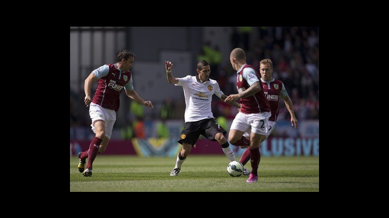Premier League, flop Van Gaal: Burnley-United 0-0. City ko, volano Chelsea e Swansea